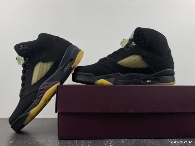 Cheap Ma Jordan FD1330-001 A x Air Maniere 5 Black 0728